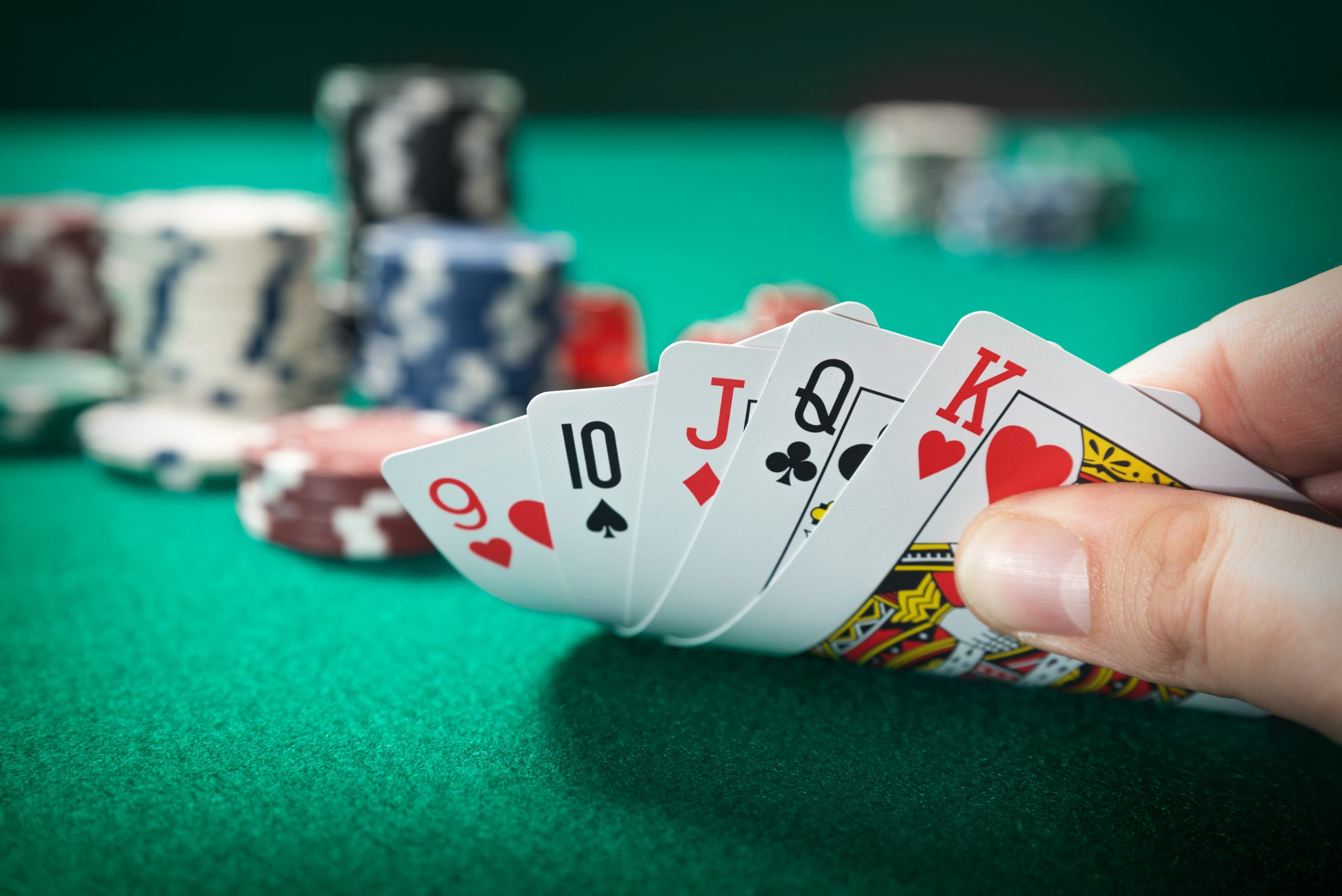 poker hand of a player